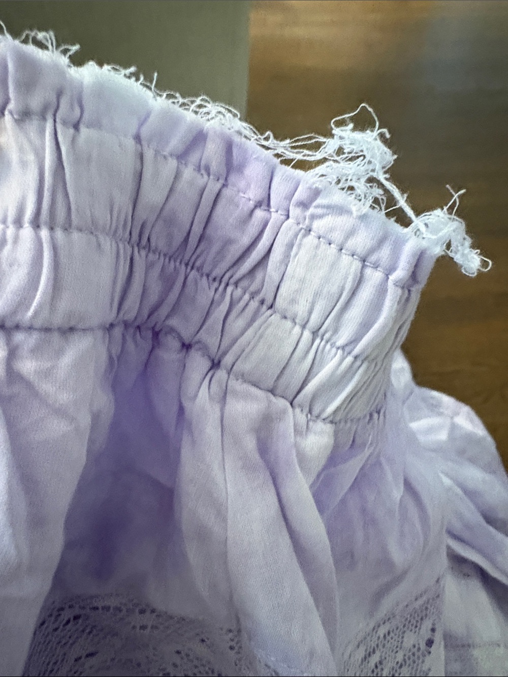 LoveShackFancy Lilac Ombré Ruffle Skirt - Picture 2 of 3